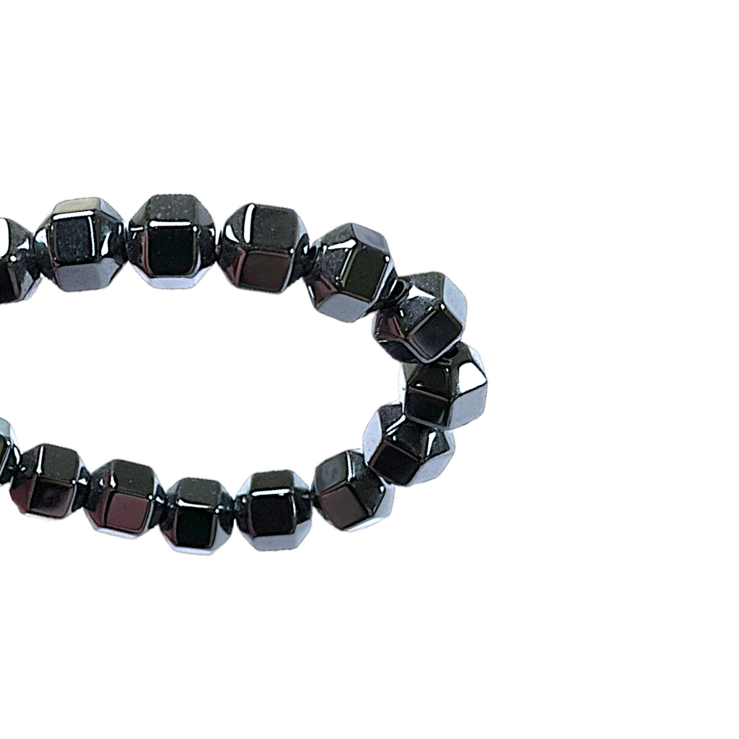 Fil de perle Hématite electroplaqué HE-15 - Foliesbijoux