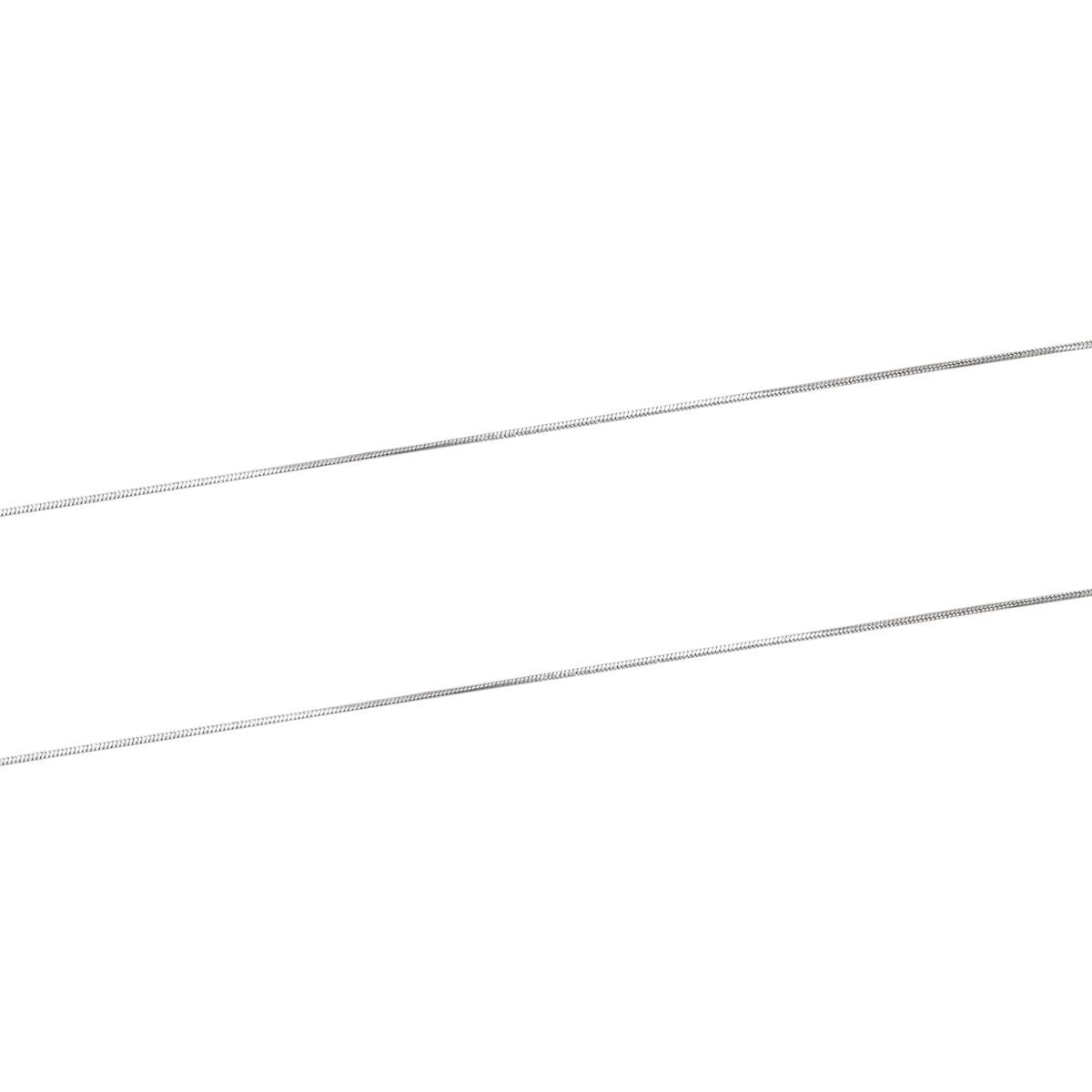 Une chaîne en plaqué or blanc (référence 2) - Foliesbijoux
