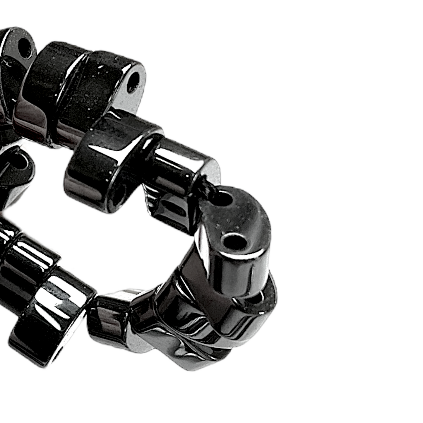 Fil de perle Hématite electroplaqué HE-32 - Foliesbijoux