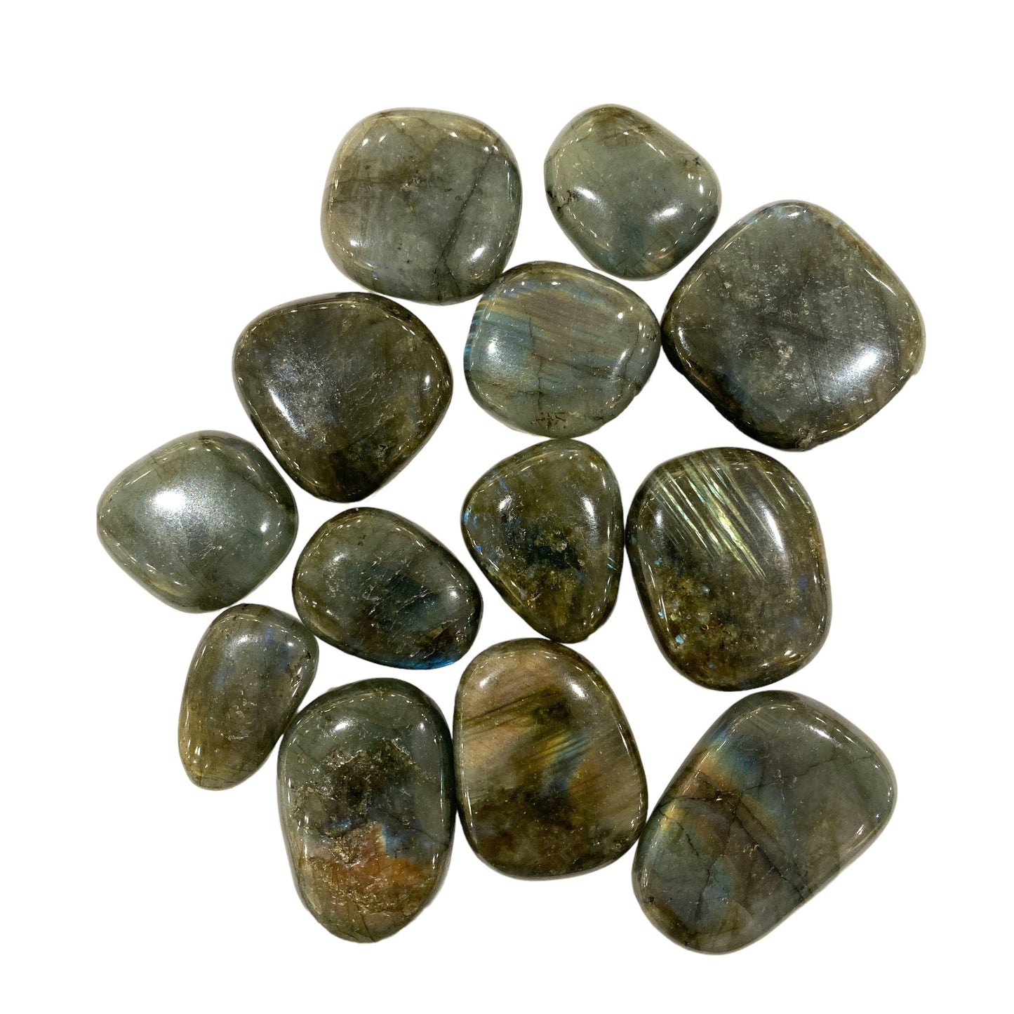 Galet Labradorite 40mm (Lot de 200g) - Foliesbijoux