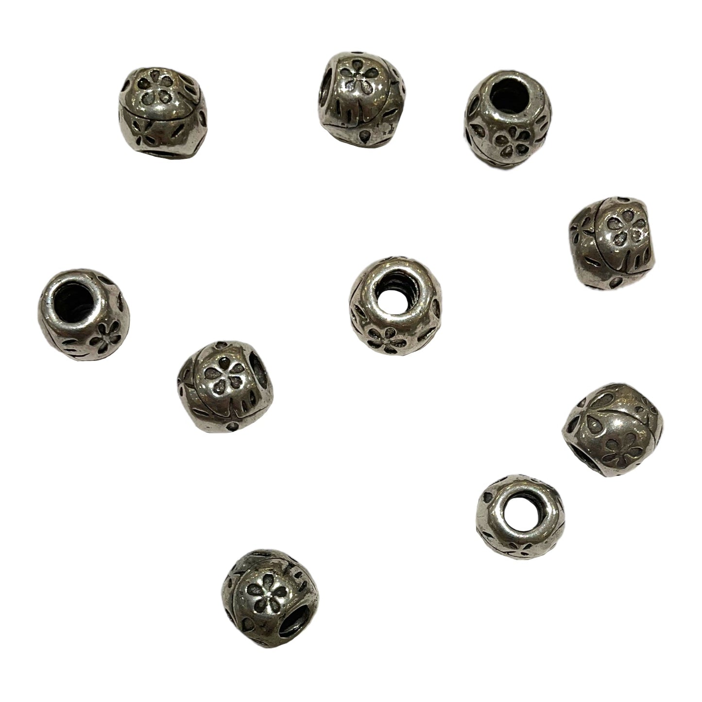 10 Breloque acier inoxydable - Foliesbijoux