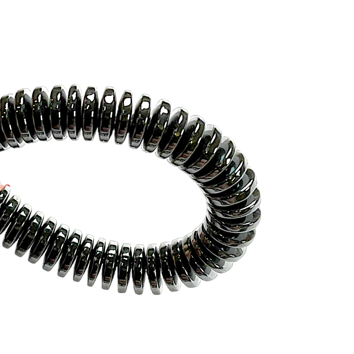 Fil de perle Hématite electroplaqué HE-22 - Foliesbijoux