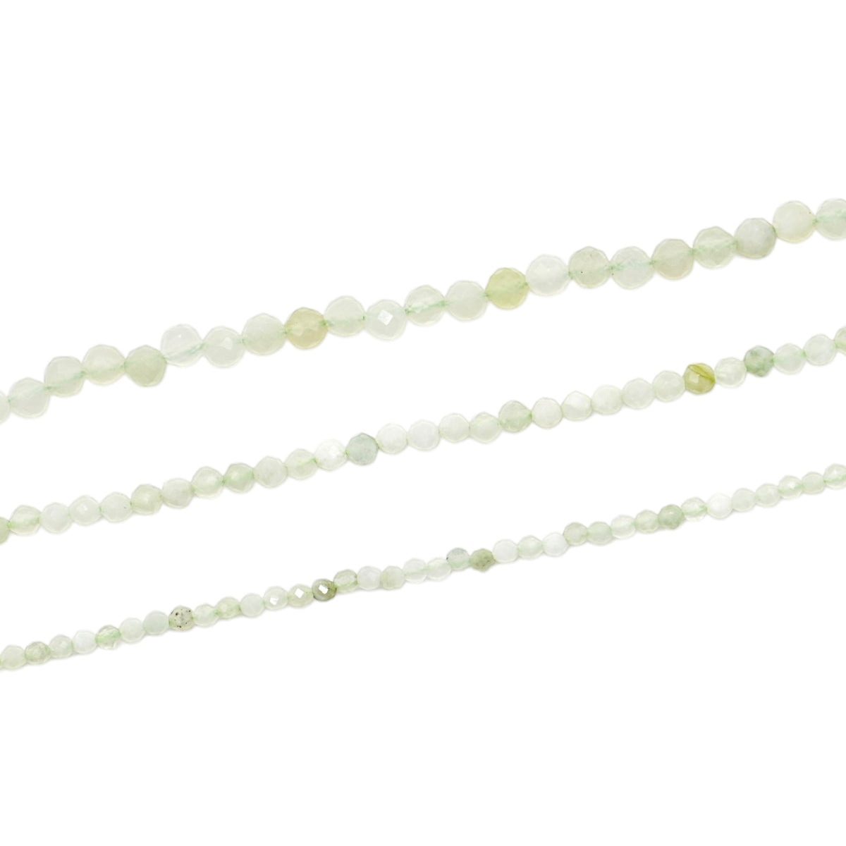 Fil de perles facettées Jade de Chine A