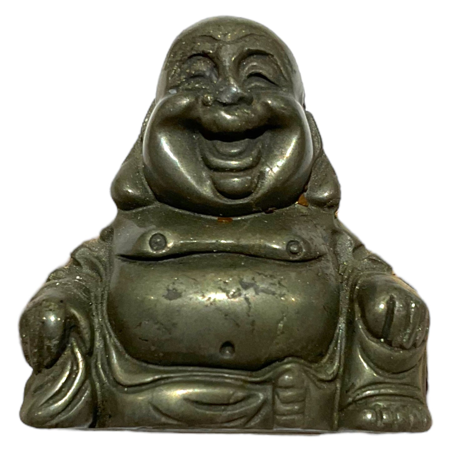 Bouddha en pyrite - Foliesbijoux