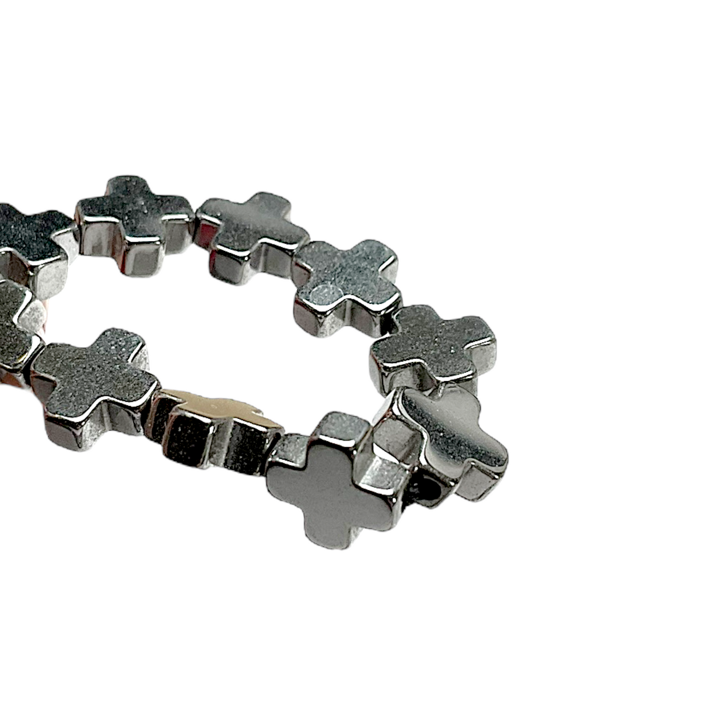 Fil de perle Hématite electroplaqué HE-31 - Foliesbijoux