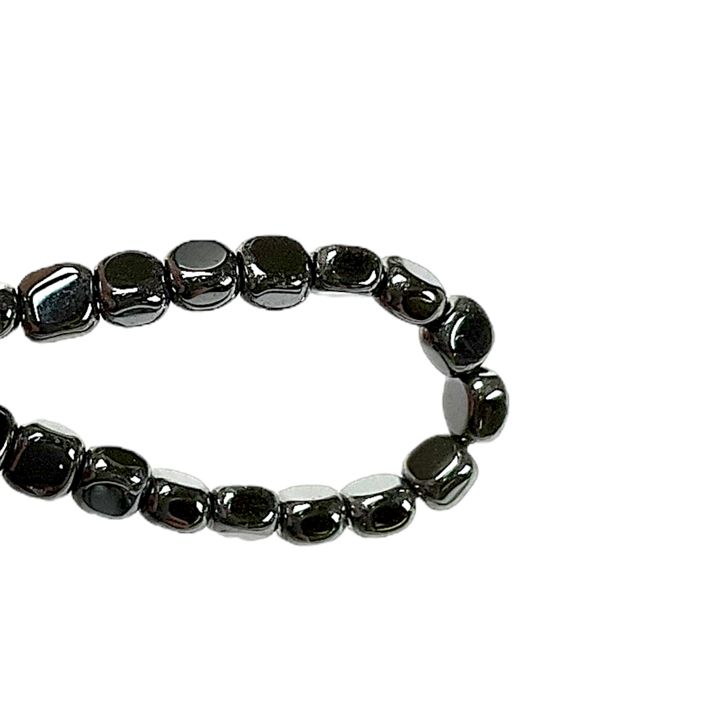 Fil de perle Hématite electroplaqué electroplaquée HE-14 - Foliesbijoux