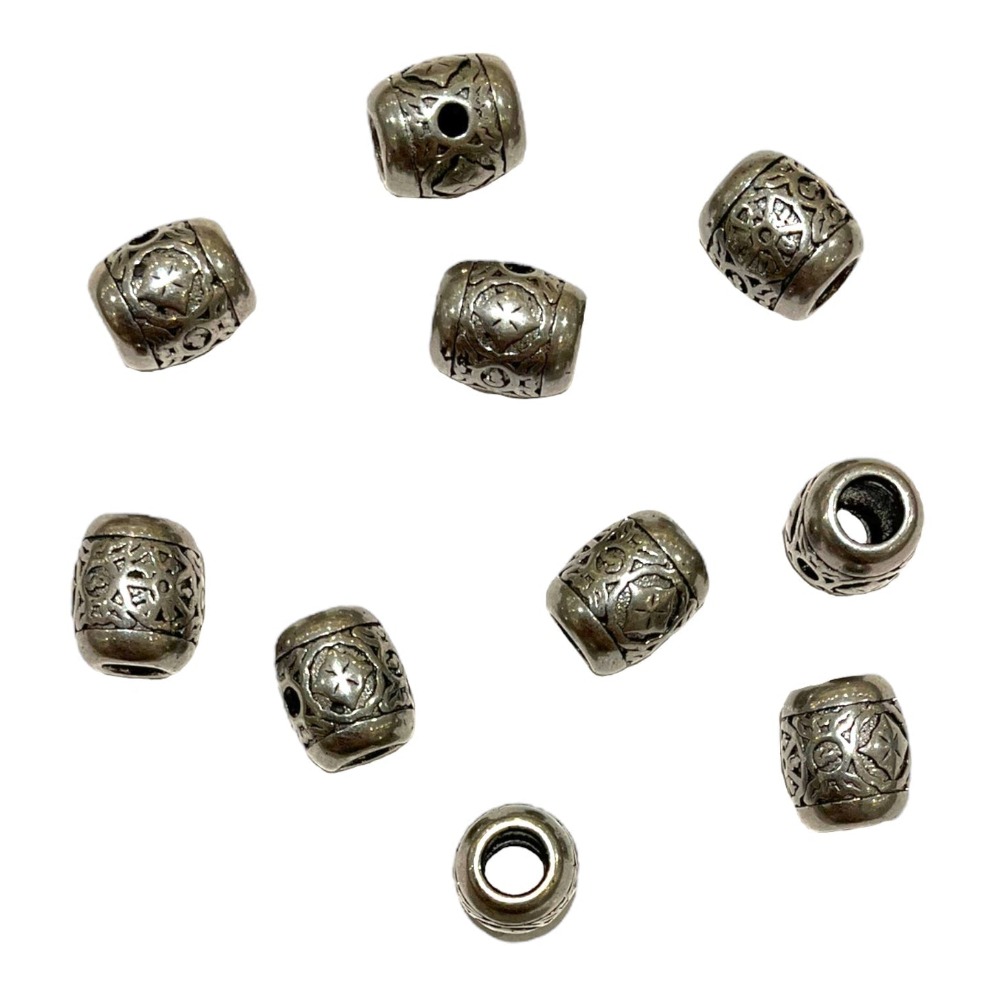 10 Breloque acier inoxydable - Foliesbijoux