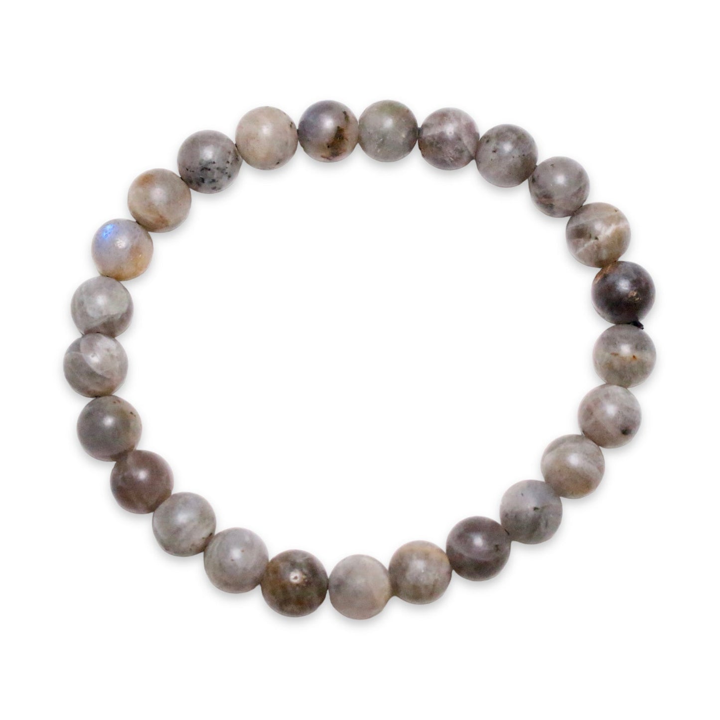 Bracelet Labradorite mat A+ taille homme - Foliesbijoux