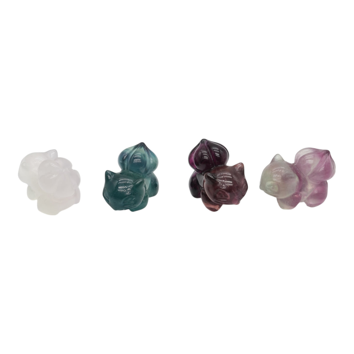 Figurine Bulbizarre en Fluorine multicolore 4x2 cm
