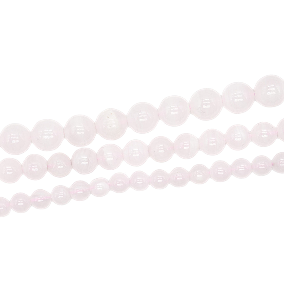 Fil de perle Mangano calcite rose A