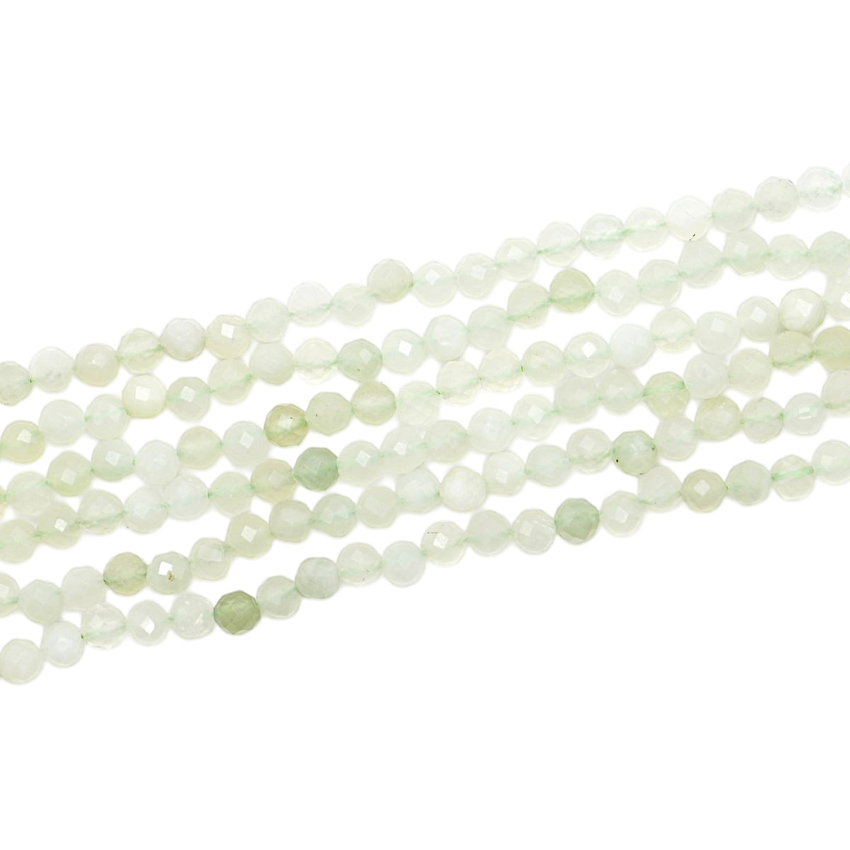 Fil de perles facettées Jade de Chine A