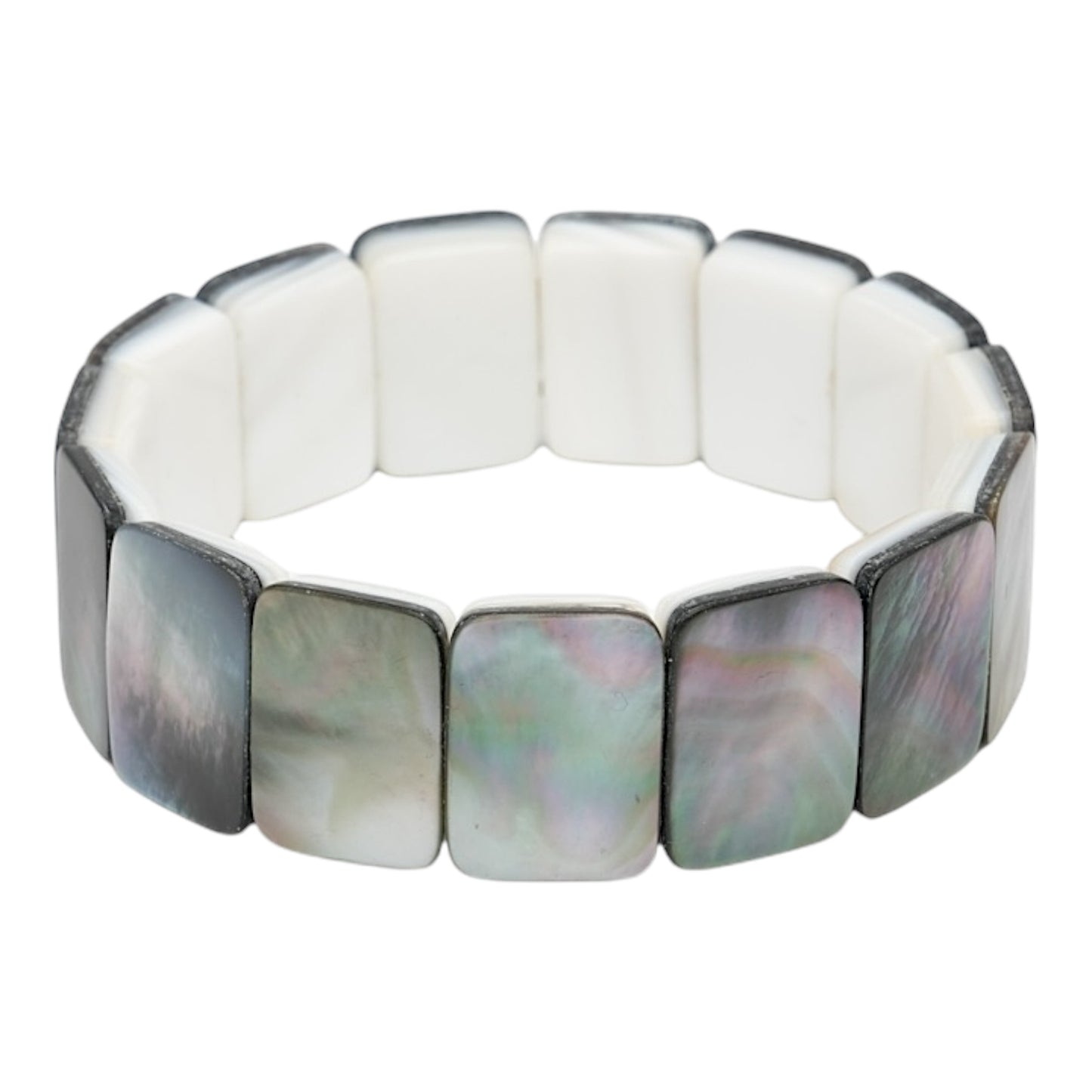Bracelet Nacre noire AA+ 18x12 mm