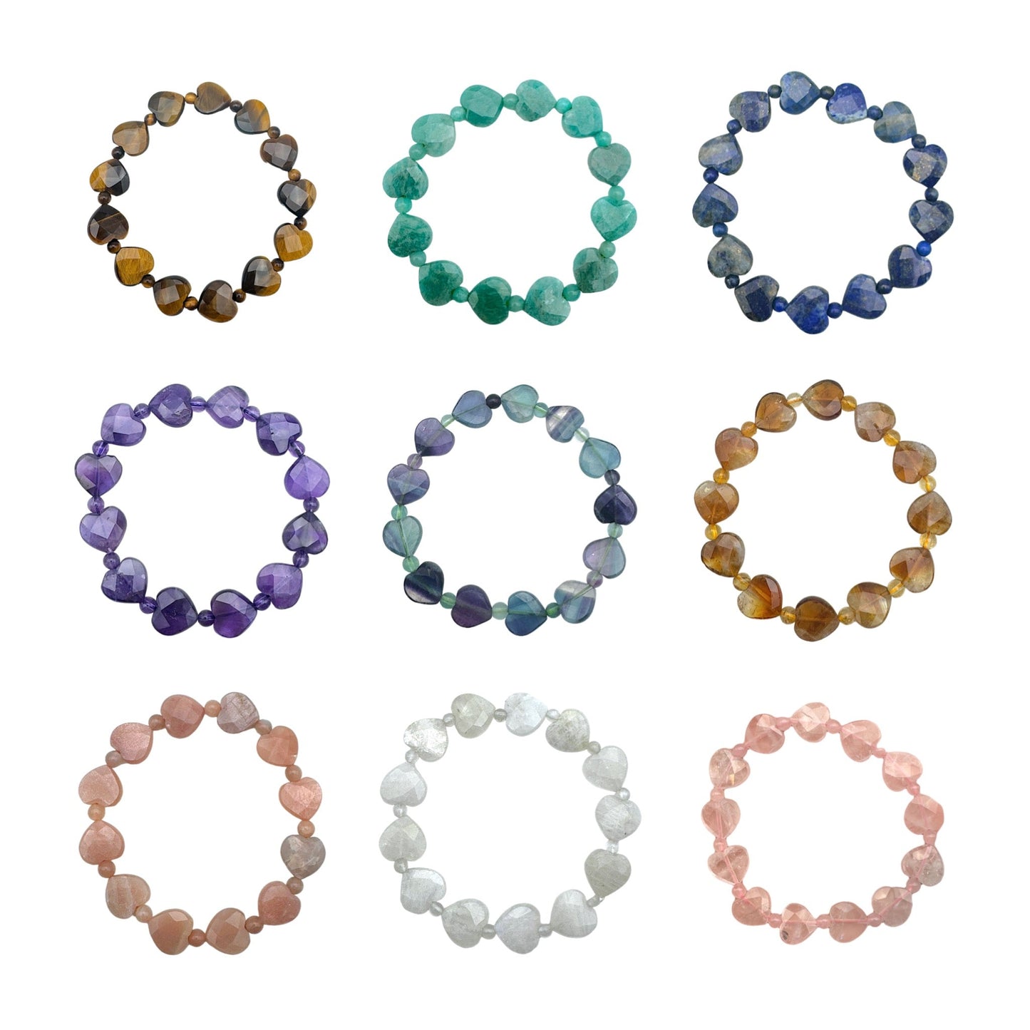 Bracelet en perle & coeur AA - Foliesbijoux