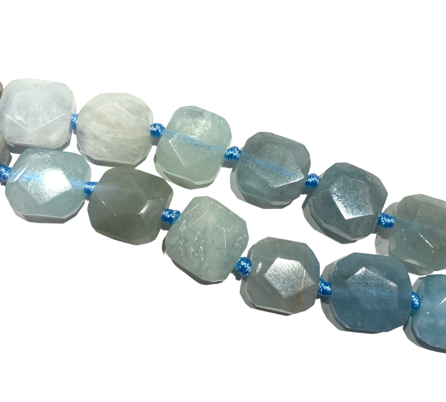 Collier Aigue Marine - Foliesbijoux