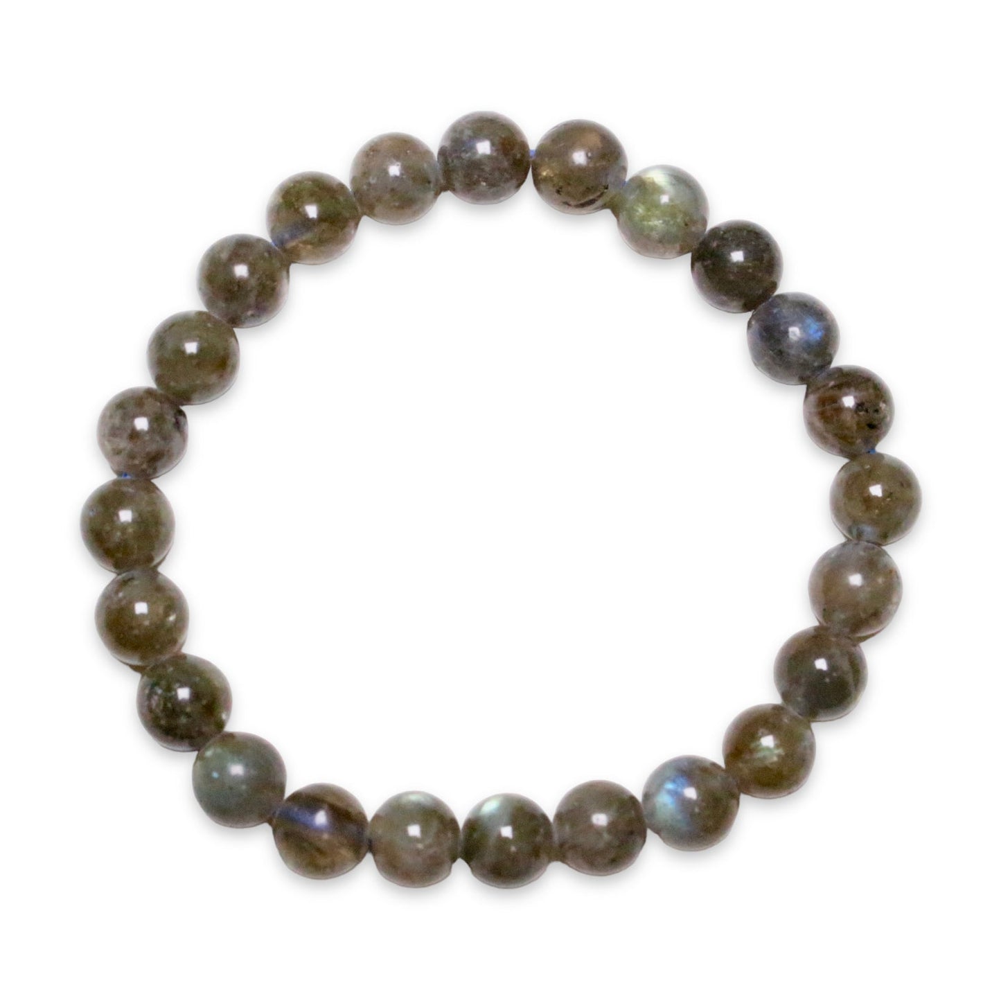Bracelet Labradorite AA taille homme - Foliesbijoux