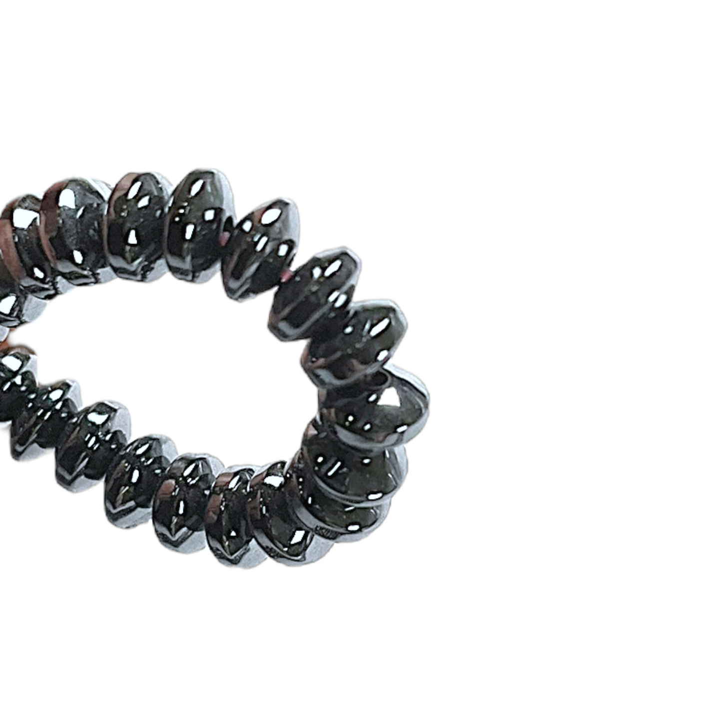 Fil de perle Hématite electroplaquée HE-24 - Foliesbijoux