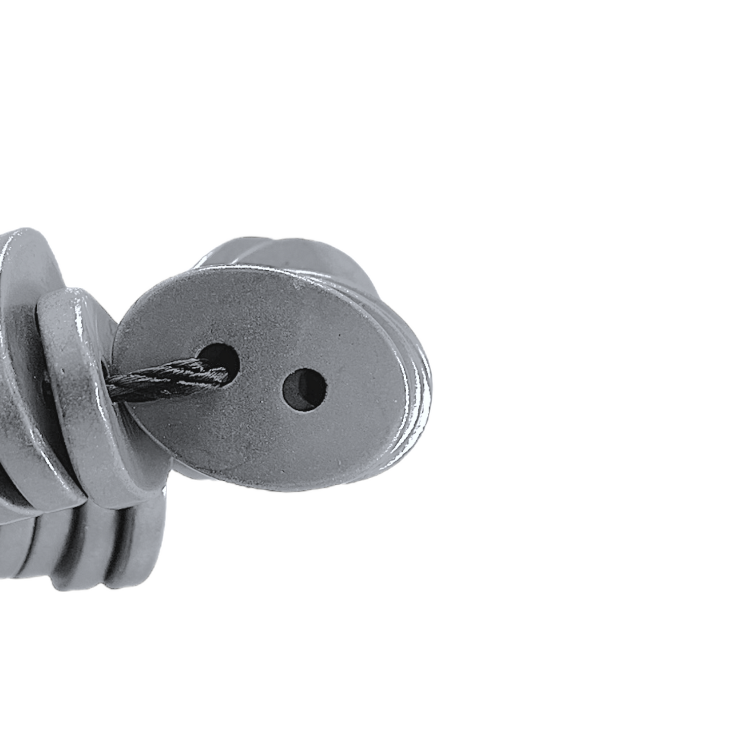 Fil de perle Hématite electroplaqué Argenté claire HEAC-3 - Foliesbijoux