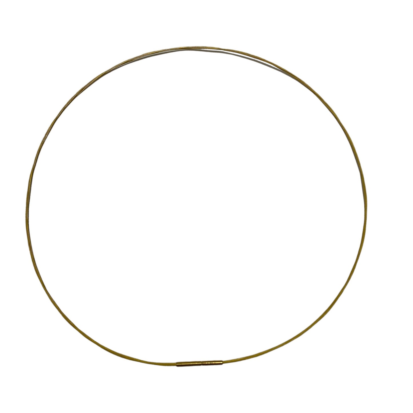 10 cordons dorée en acier avec fermoir - Foliesbijoux