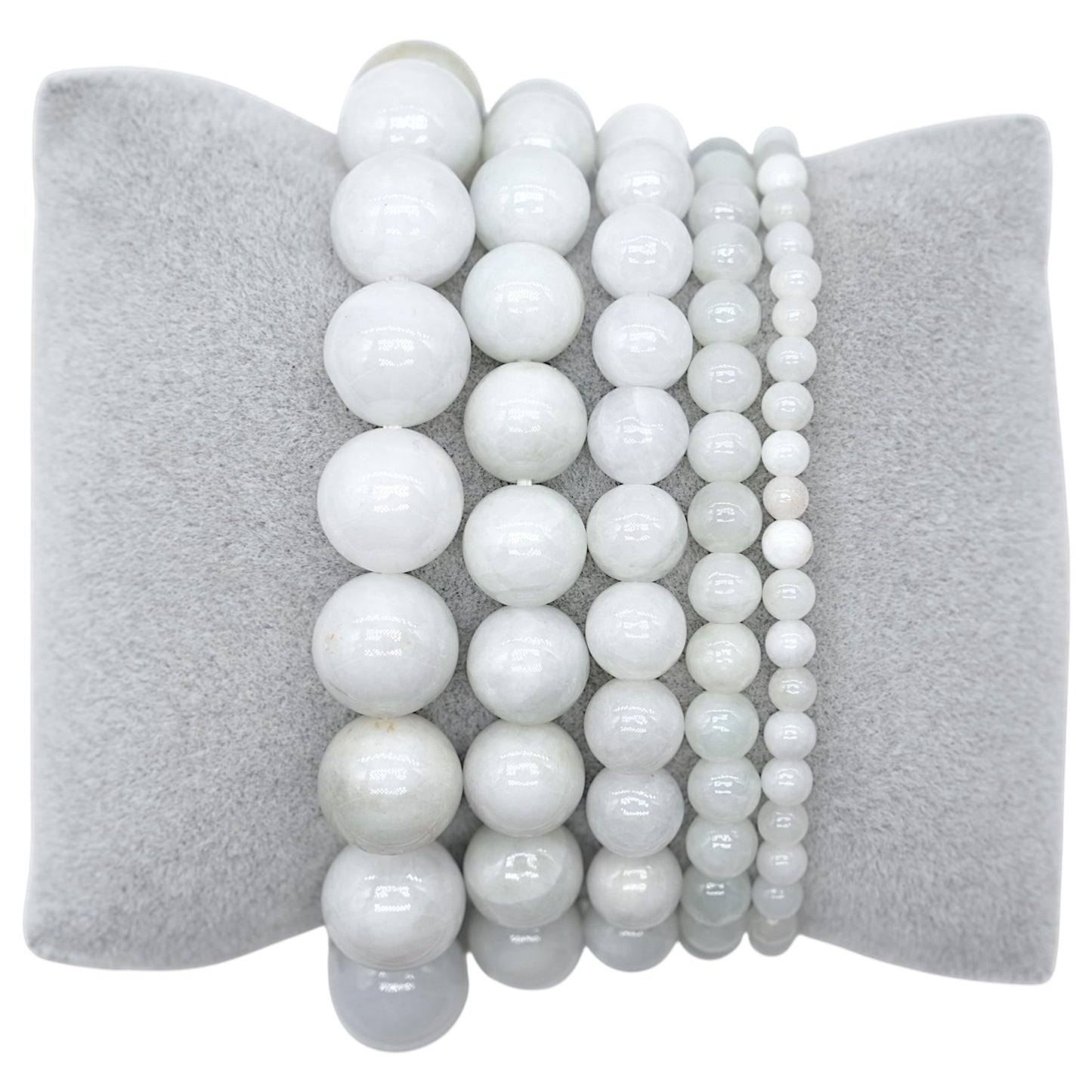Bracelet Jade blanc A+