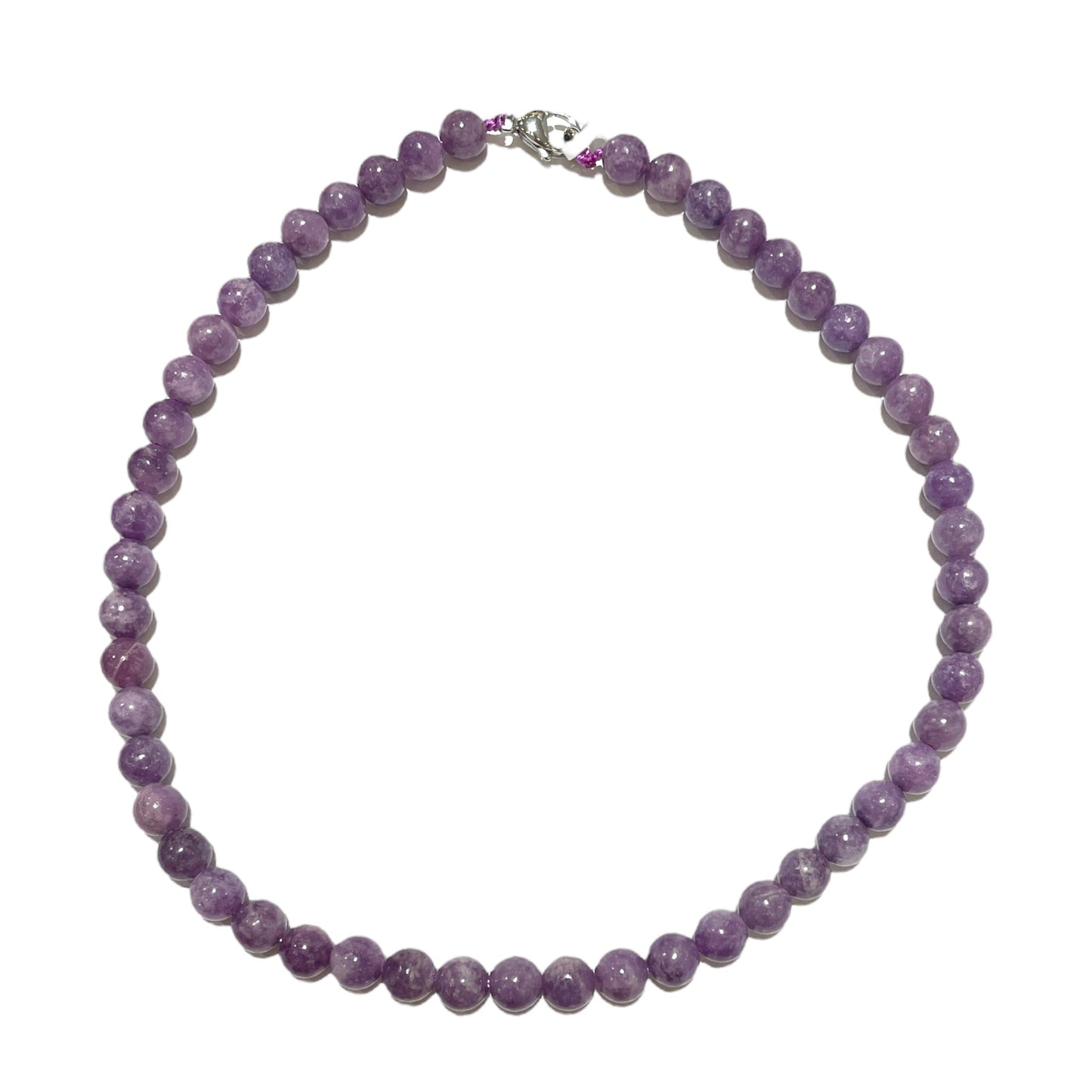 Collier boule Lepidolite - Foliesbijoux