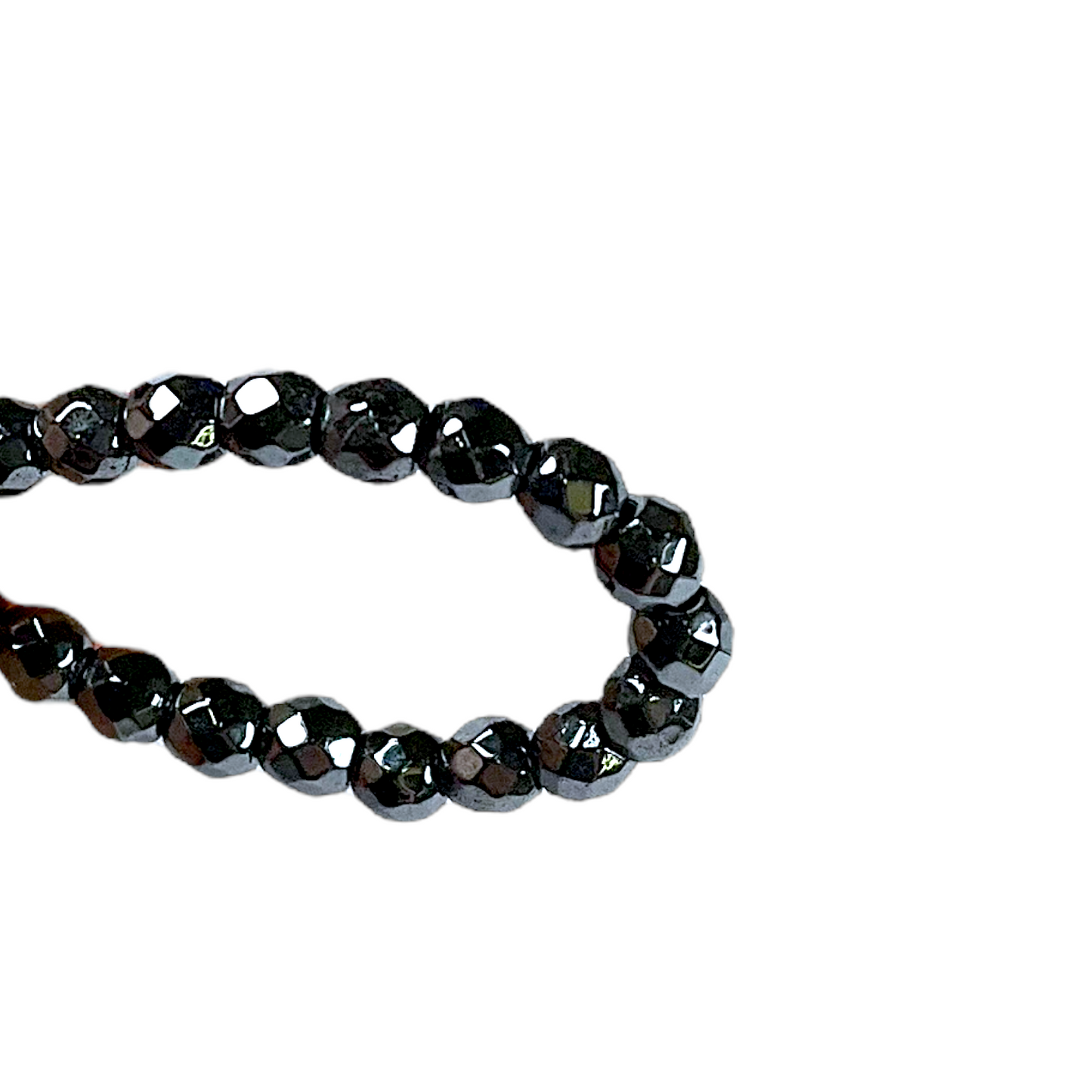 Fil de perle Hématite electroplaqué HE-2 - Foliesbijoux