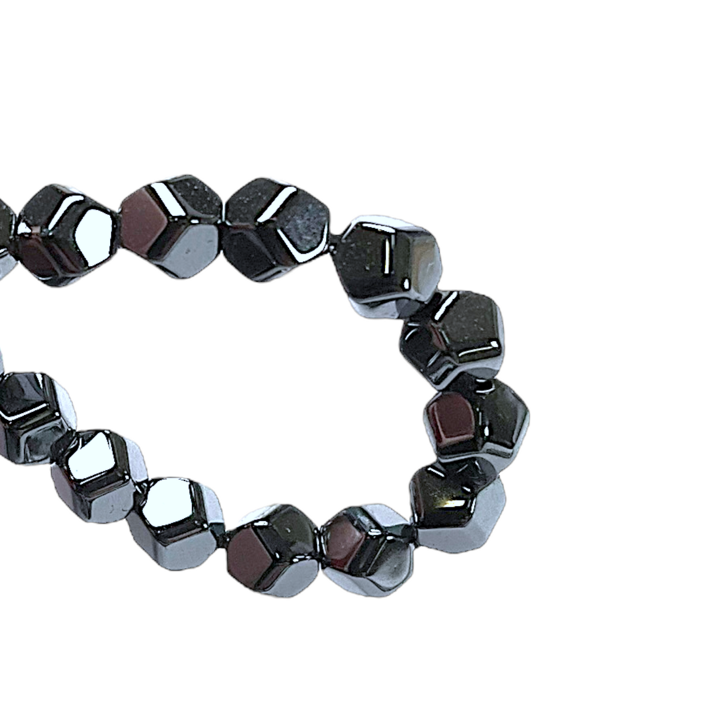 Fil de perle Hématite electroplaqué HE-18 - Foliesbijoux
