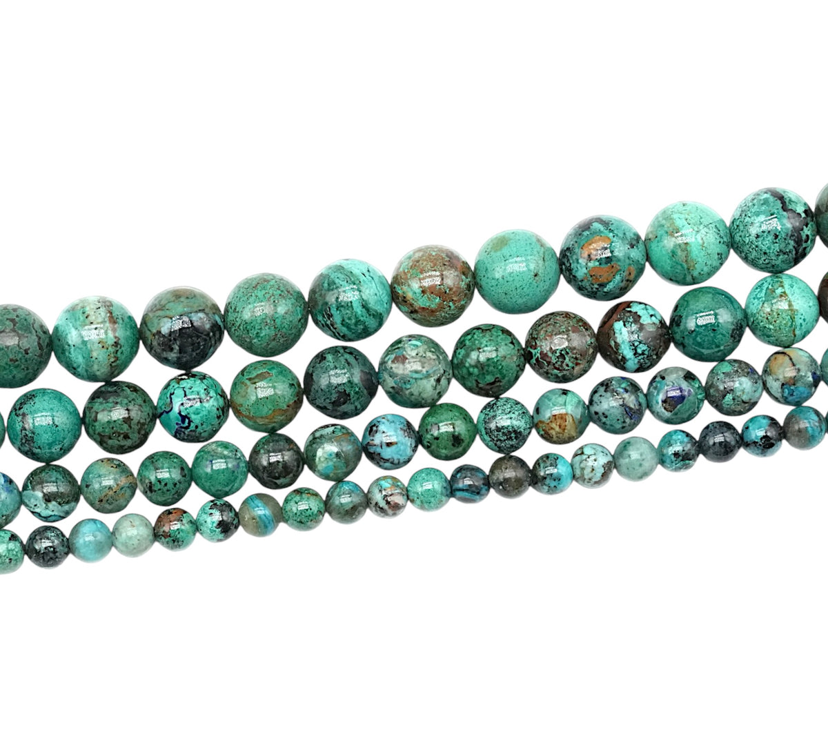 Fil de perle Chrysocolle AAA - Foliesbijoux