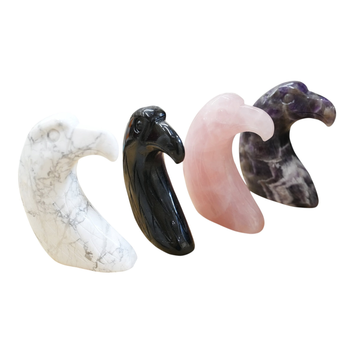 Figurine Aigle 500g environ — 7.5x12.5 cm (4 pierres disponible)