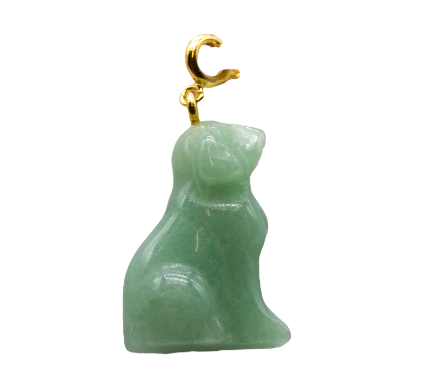 Pendentif chien doré - Foliesbijoux