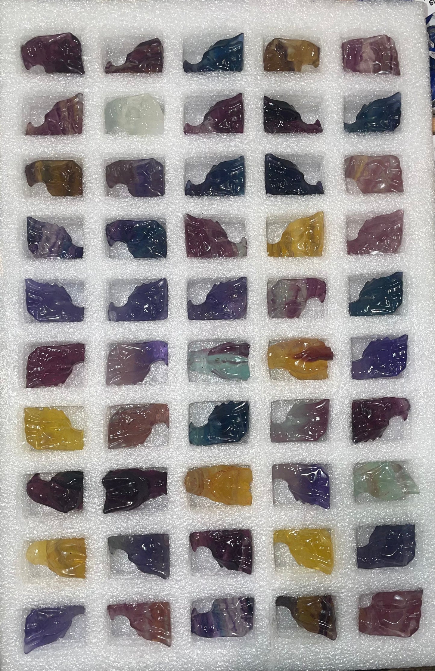 Dragon en fluorine - Foliesbijoux