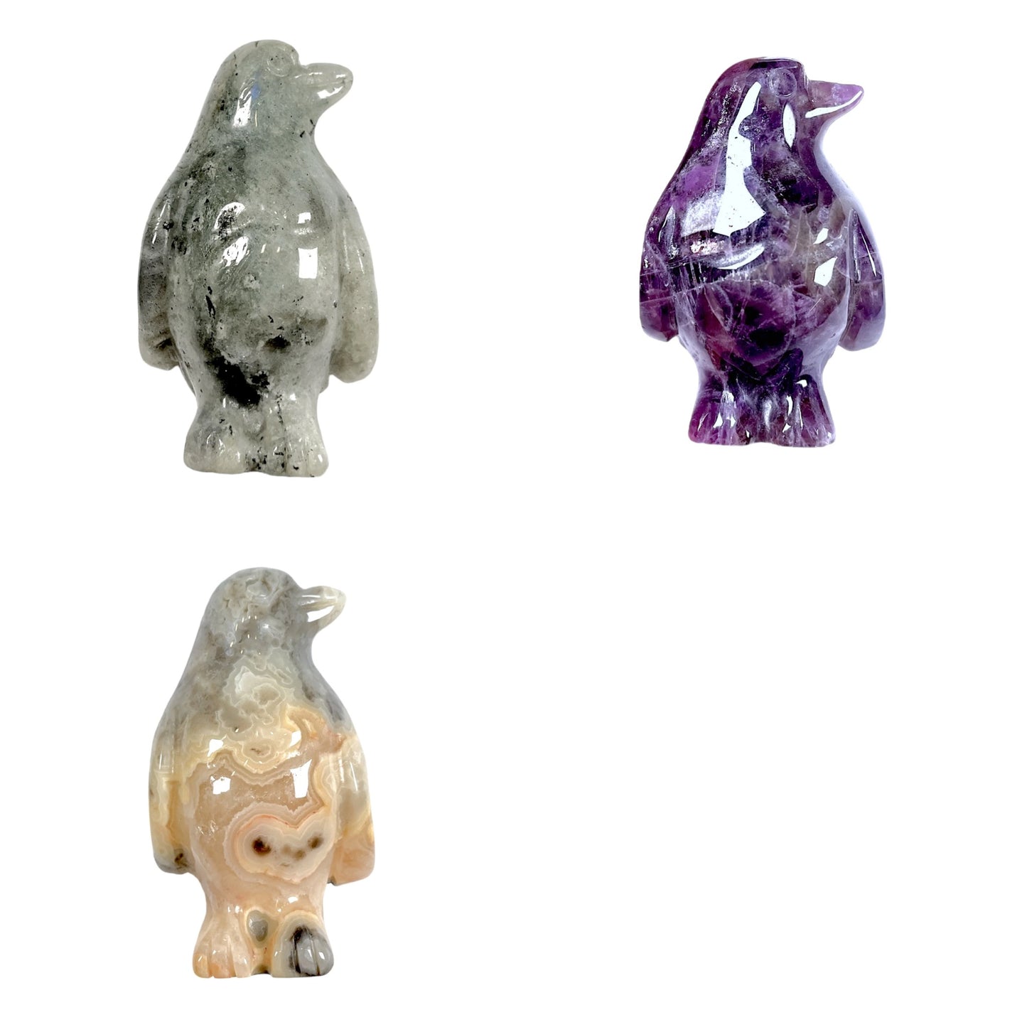 Figurines de pingouin AA — 5x2.5 cm (12 pierres disponible)