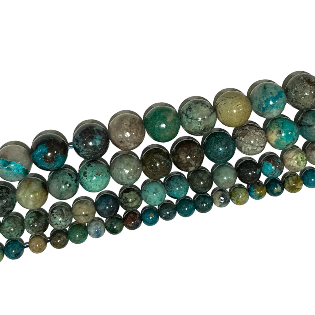 Fil de perle Chrysocolle A+ - Foliesbijoux