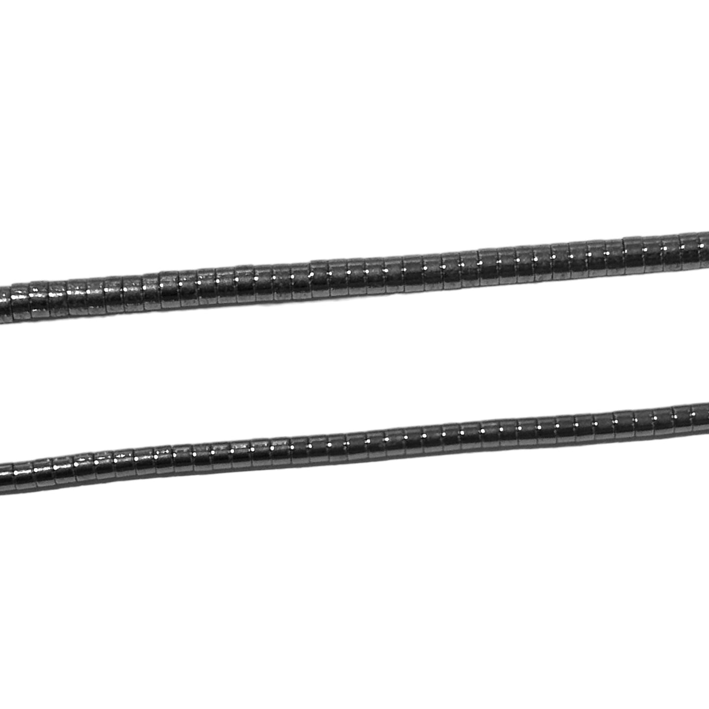 Fil de perle Hématite electroplaquée argentée claire - Foliesbijoux