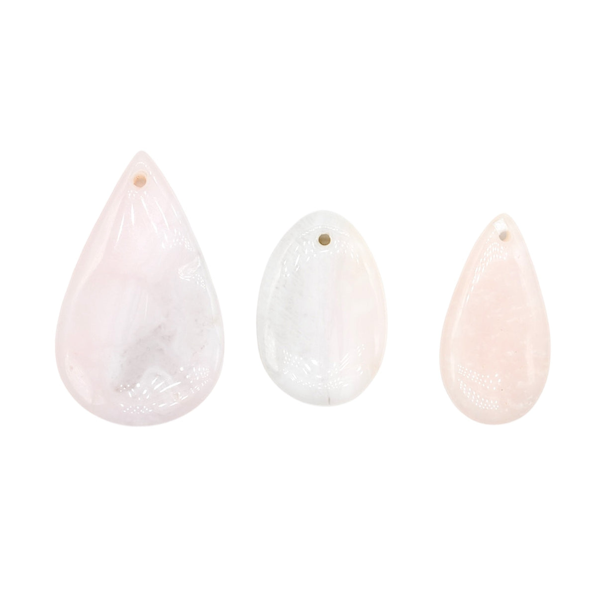 Pendentif opale des Andes forme libre aléatoire percé devant RESTOCK