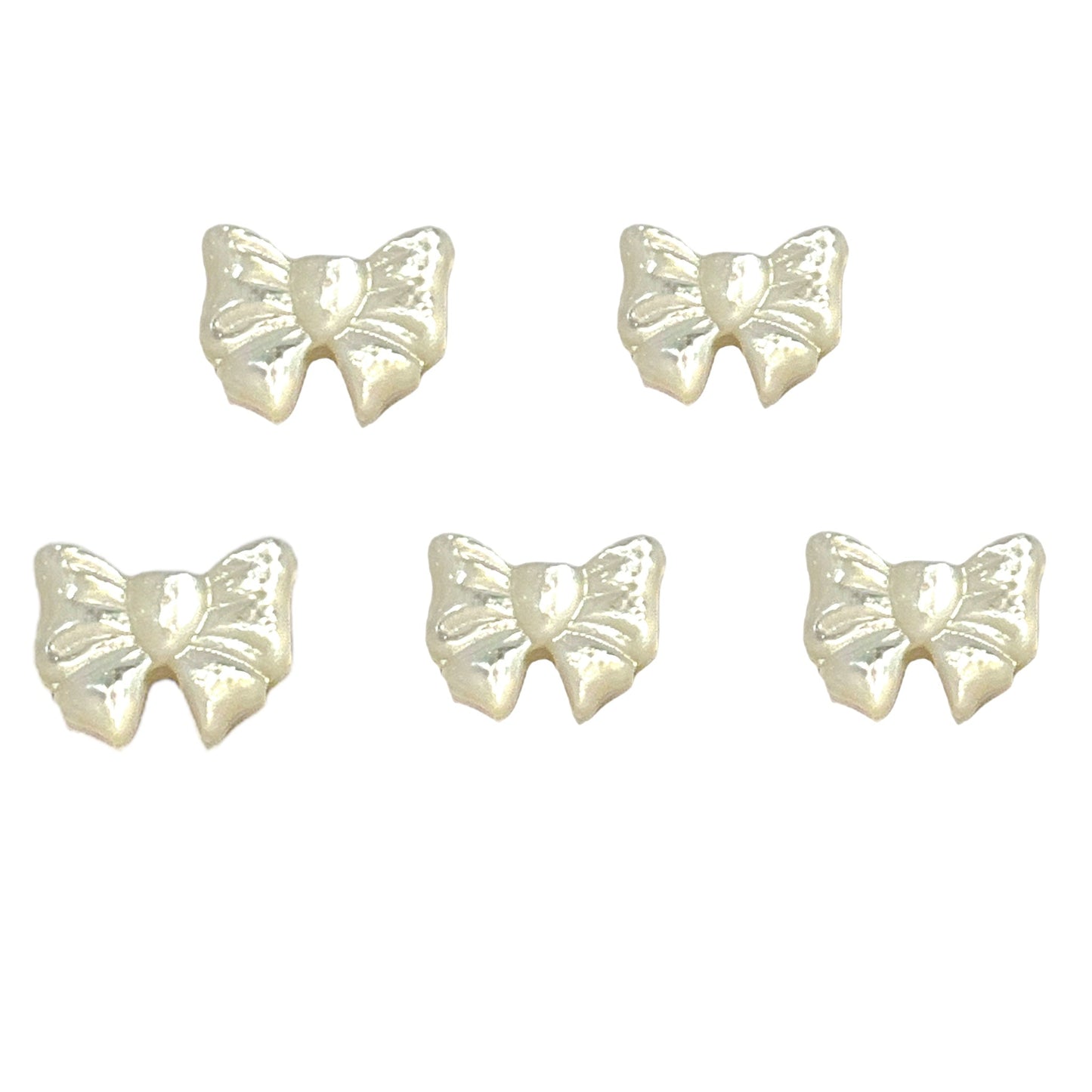 5 nacre forme noeud 12x18mm trou vertical - Foliesbijoux