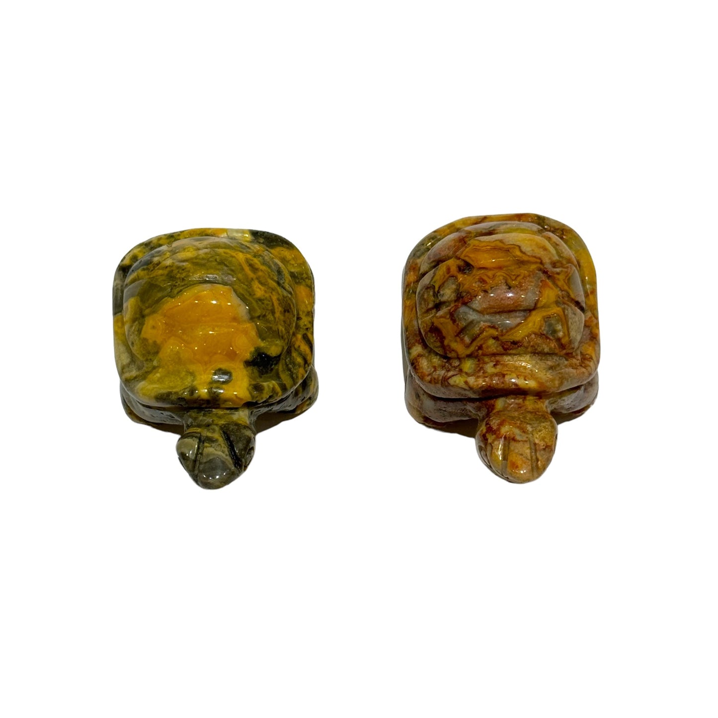 Figurine Tortue en Agate crazy taille moyenne - Foliesbijoux