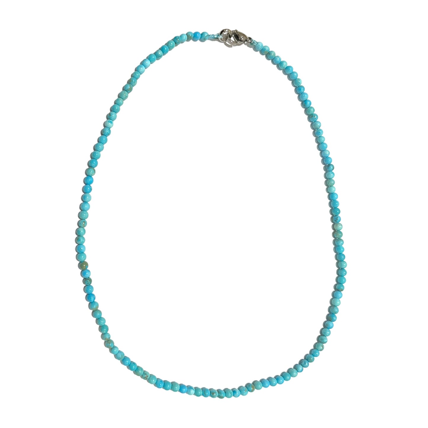 Collier Howlite turquoise - Foliesbijoux