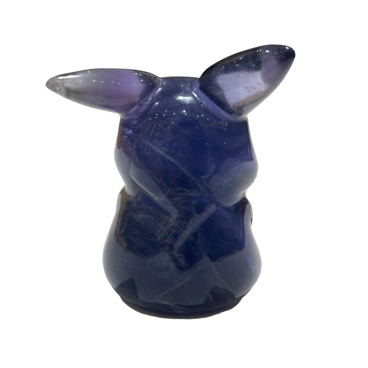 Figurine Pikachu en fluorine violette - Foliesbijoux