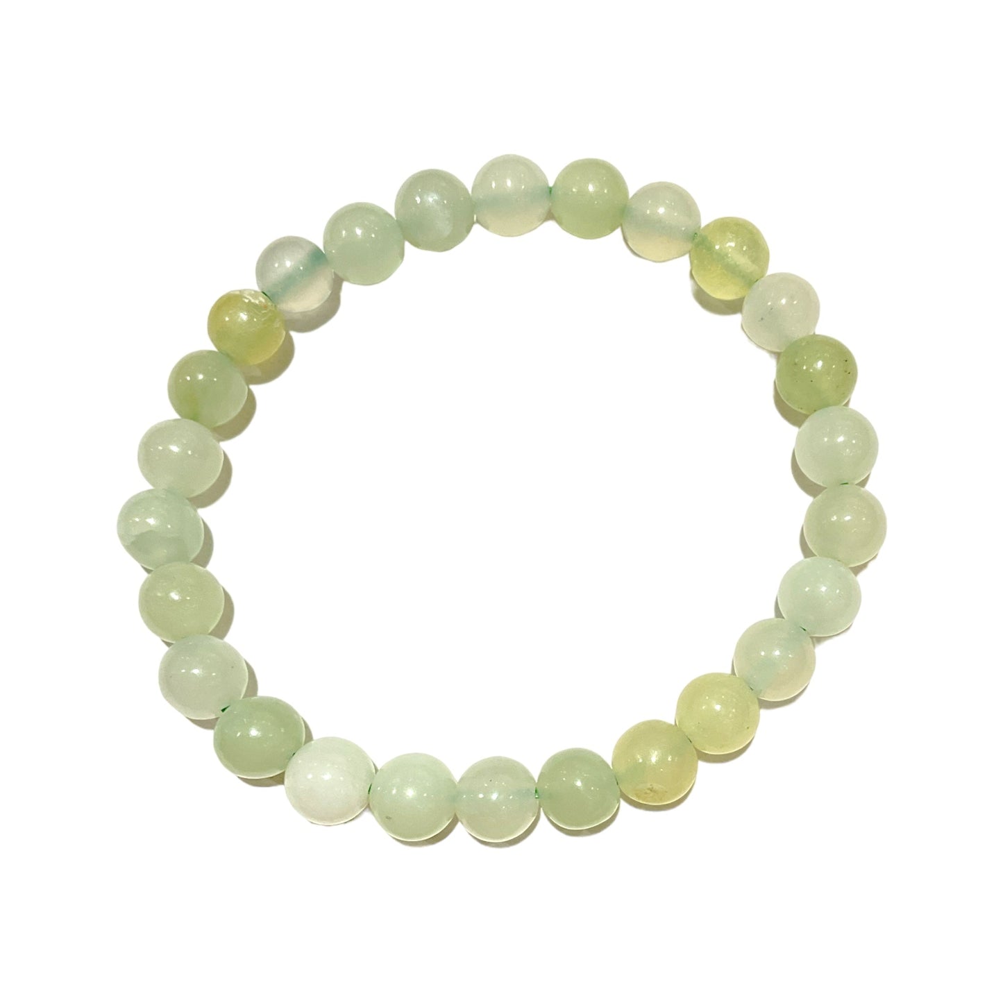Bracelet jade de chine A pour enfant - Foliesbijoux