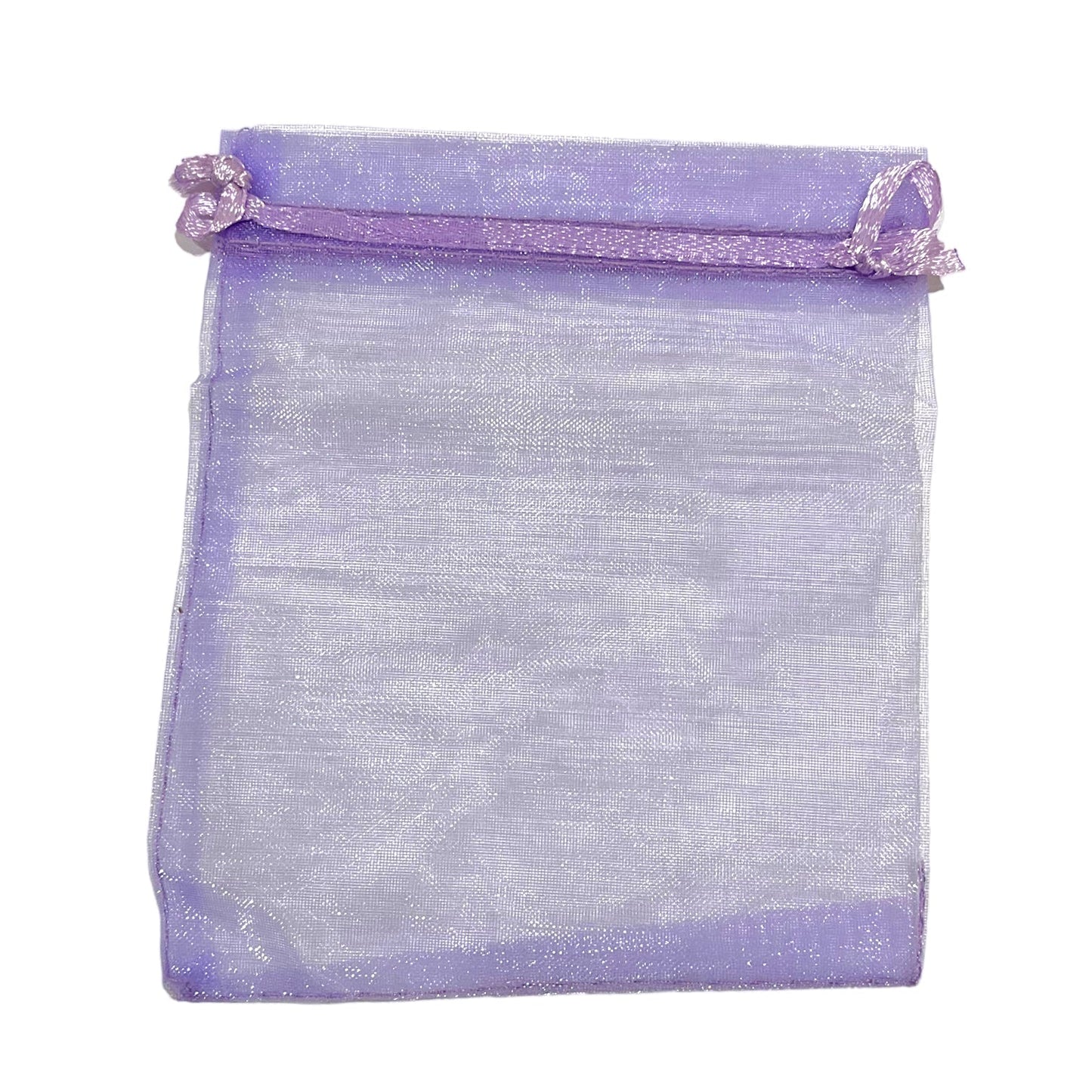 100 pochon organza violet 10 x 12 cm - Foliesbijoux