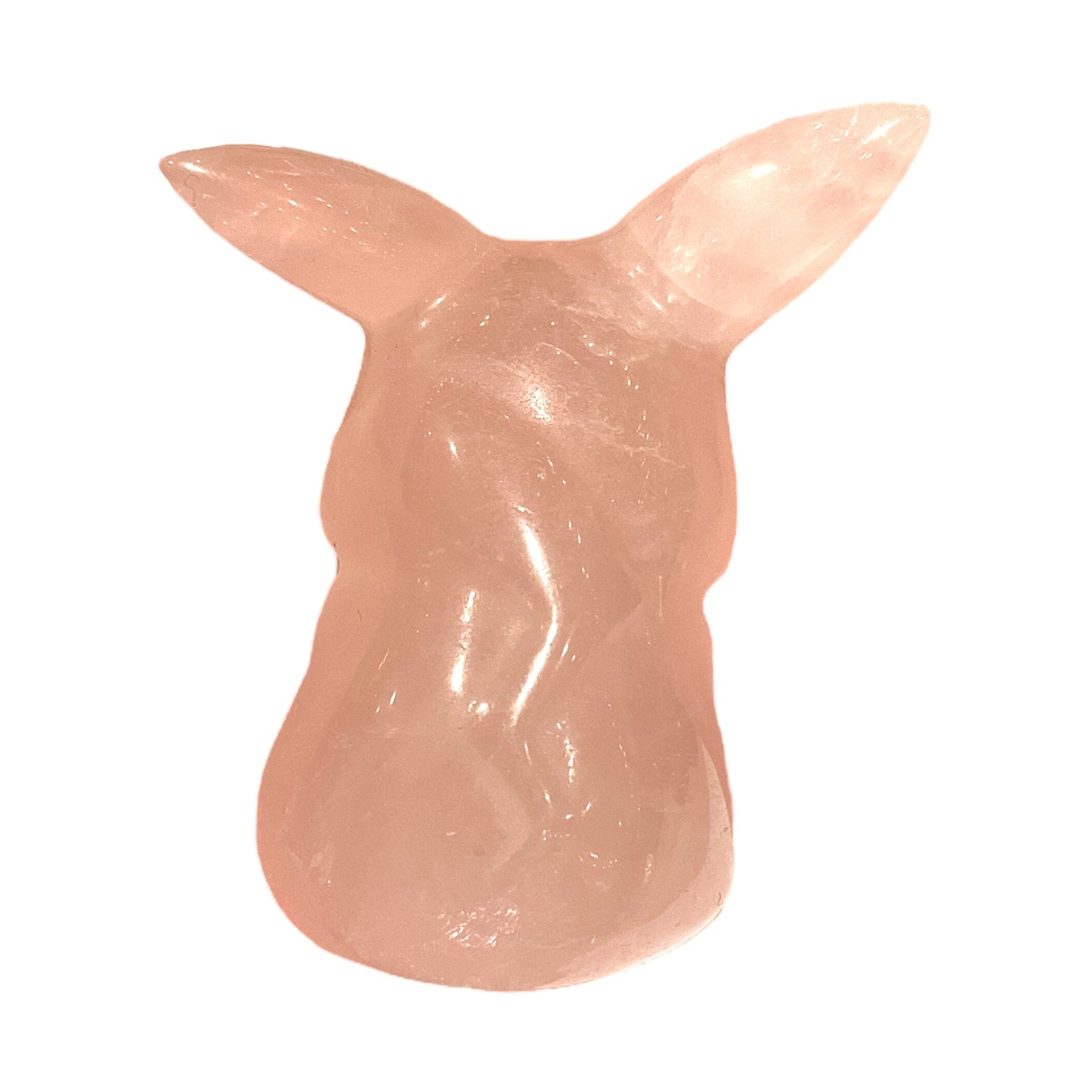 Figurine Pikachu en Quartz rose - Foliesbijoux