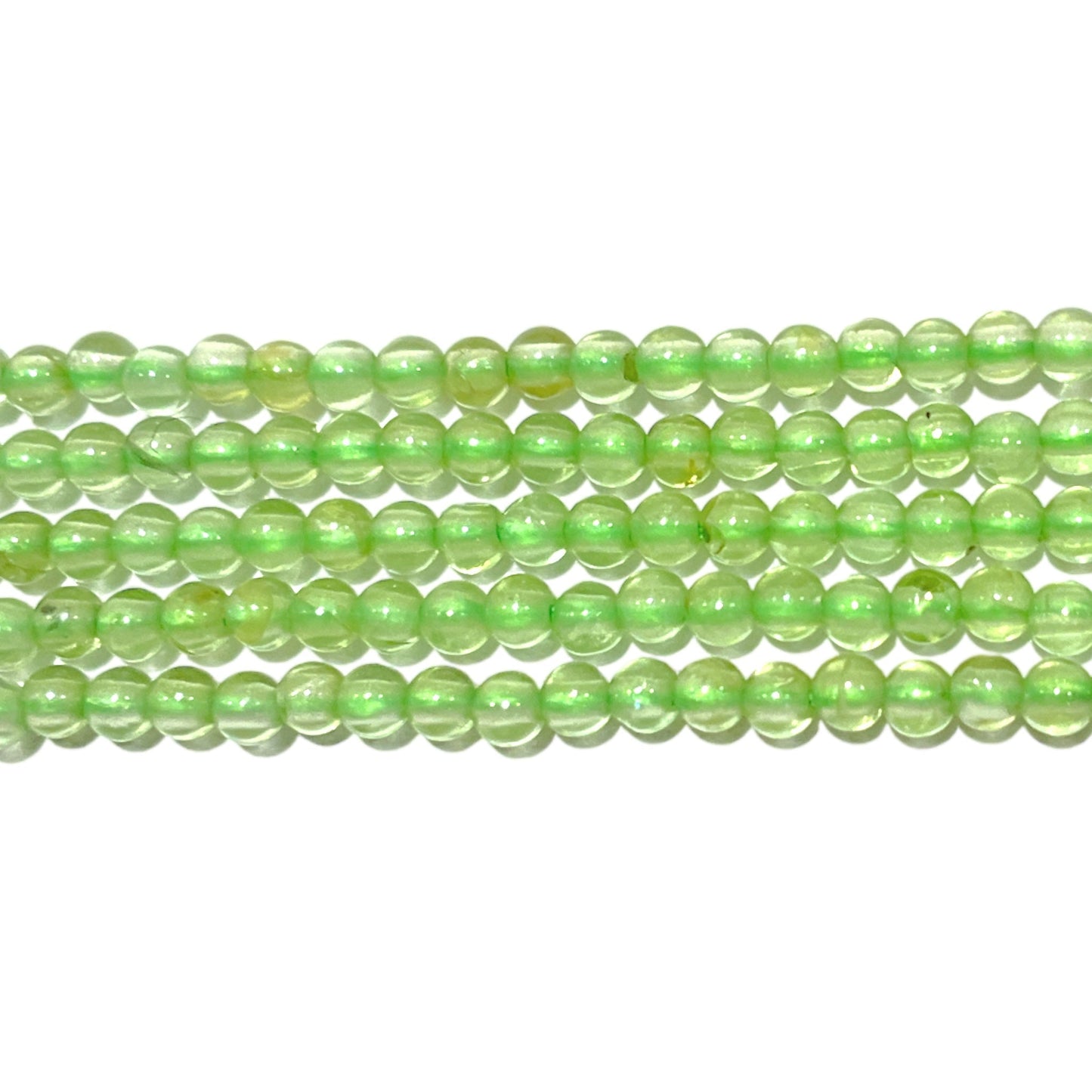 Fil de perle Peridot 2 mm A - Foliesbijoux