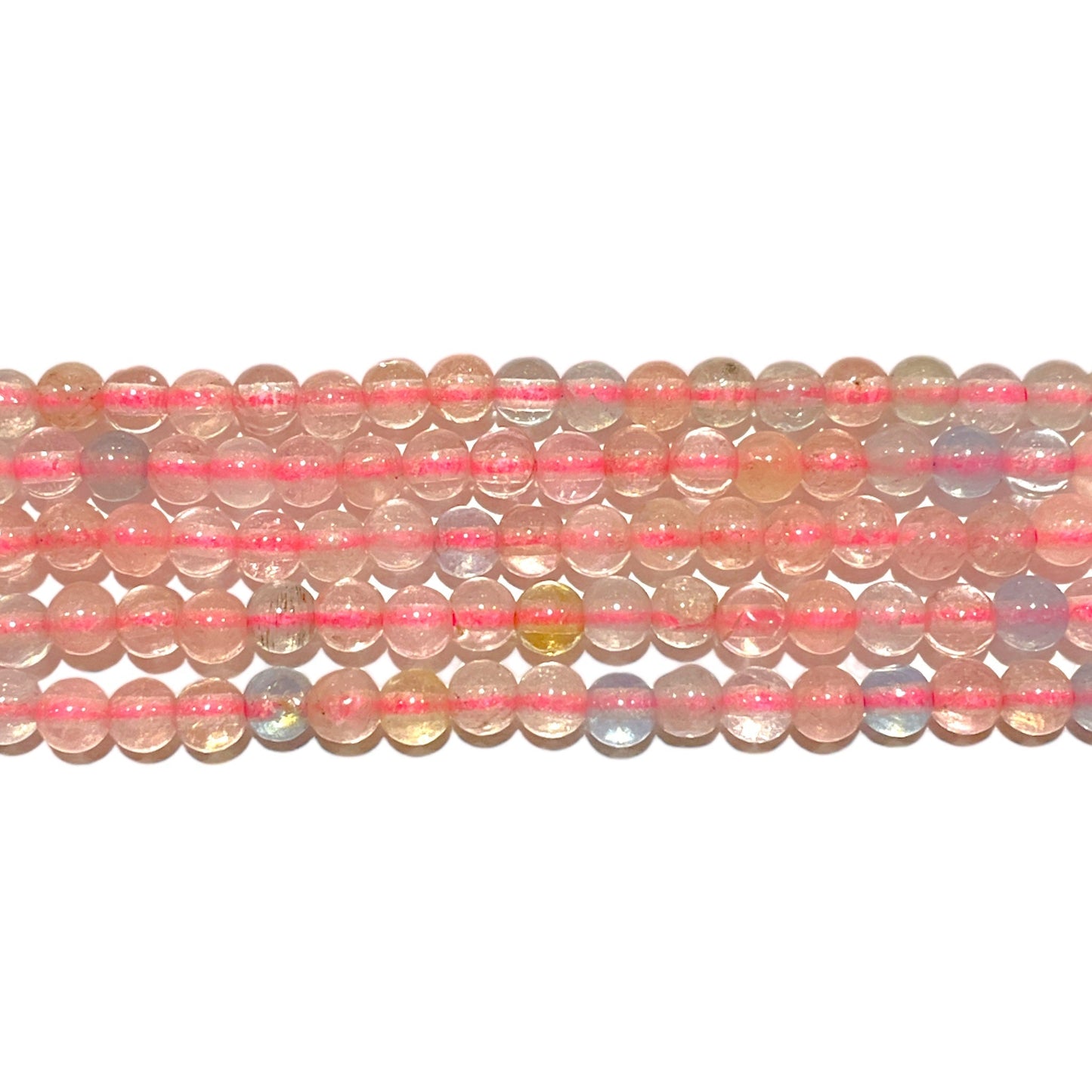 Fil de perle Morganite 3 mm A - Foliesbijoux