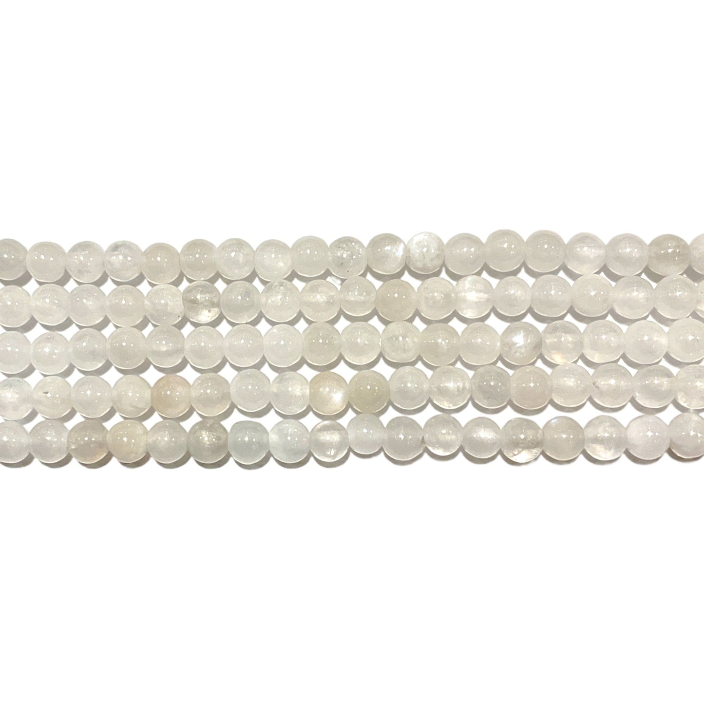 Fil de perle Pierre de lune 3 mm A - Foliesbijoux