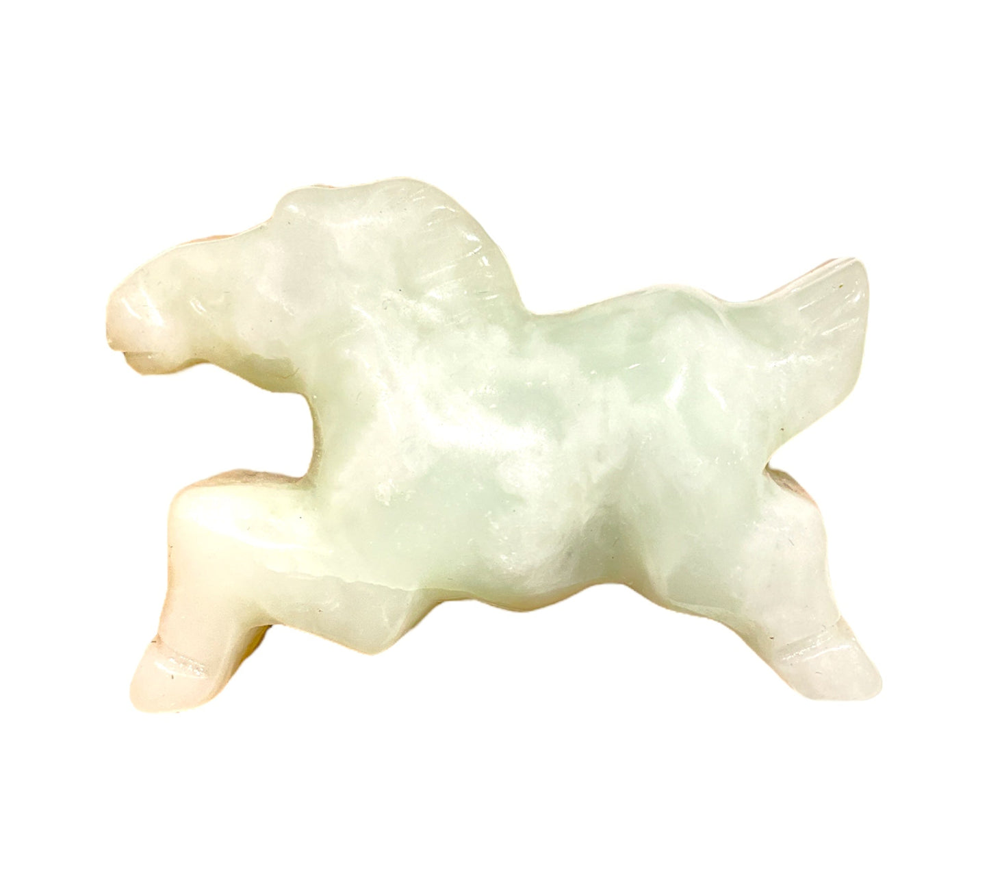 Figurine de cheval en Jade de chine - Foliesbijoux
