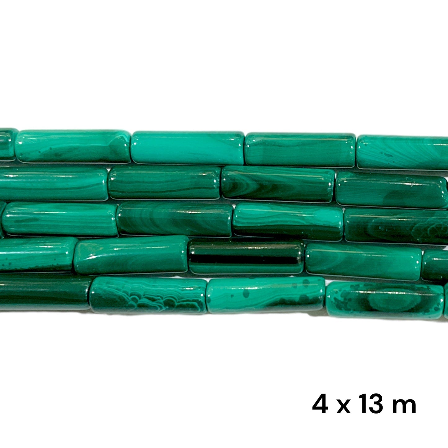 Fil Malachite tube multi variante - Foliesbijoux
