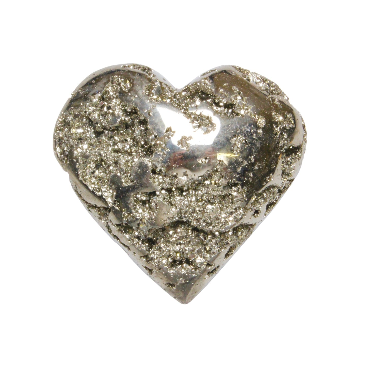 Coeur en Pyrite - Foliesbijoux