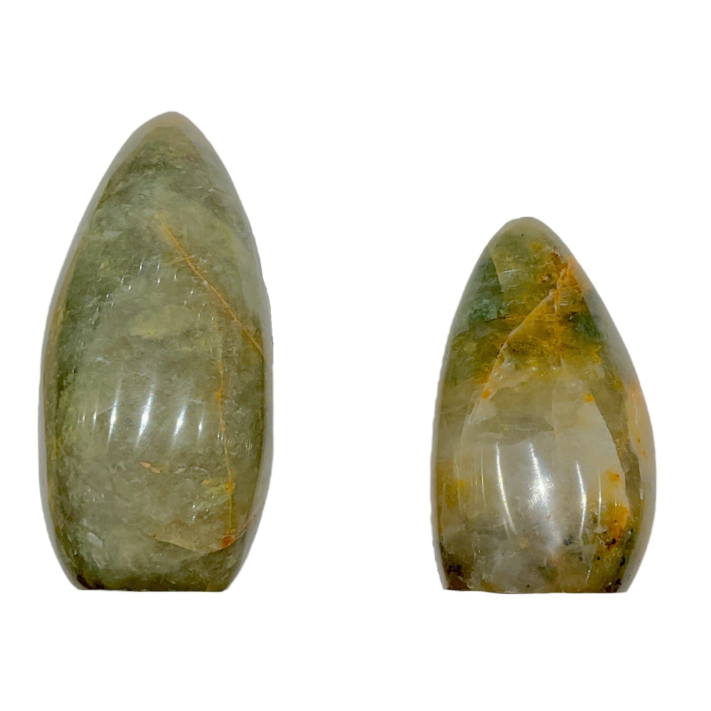 Quartz vert forme libre - Foliesbijoux