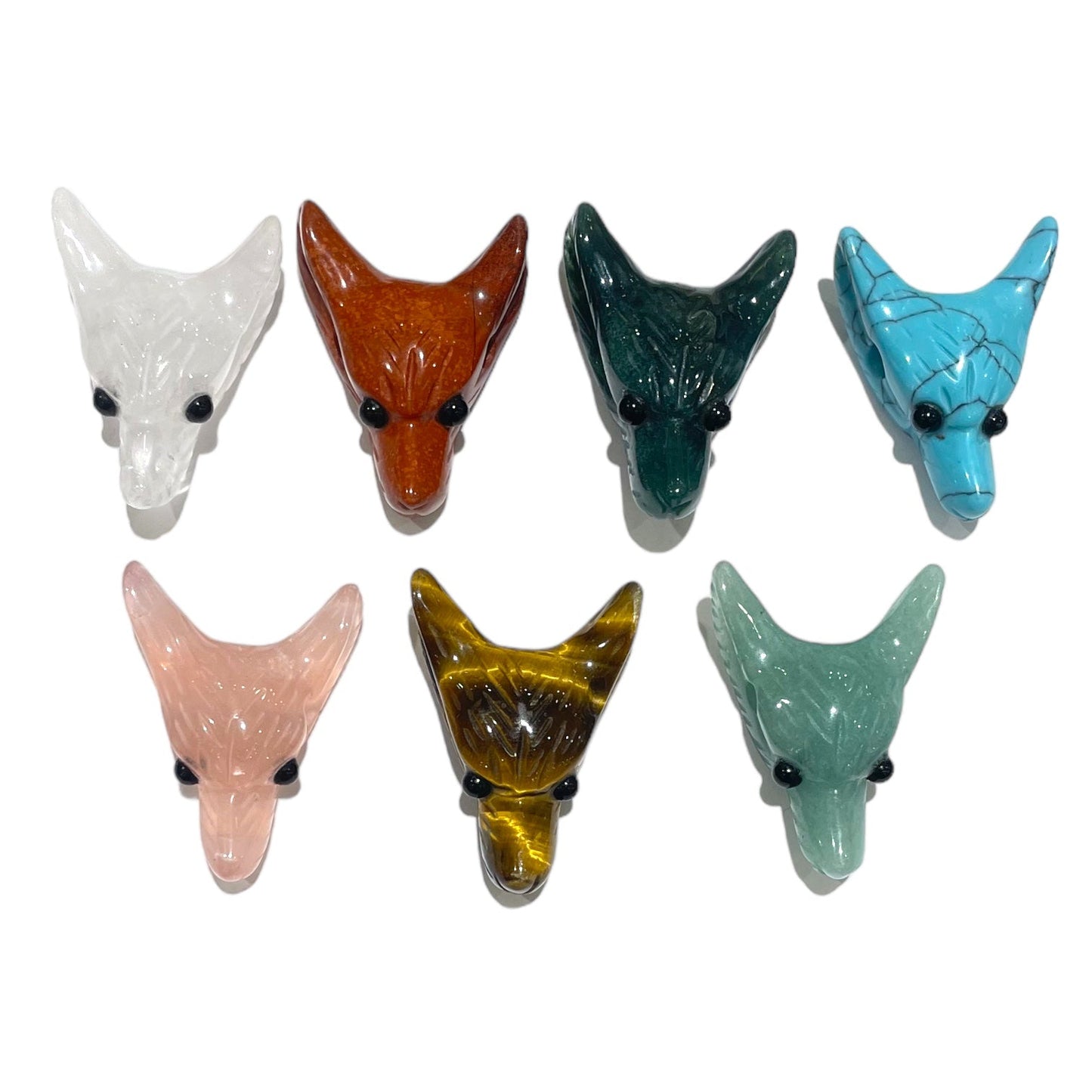 Pendentif petite tête de loup version 2 percé sur le côté - Foliesbijoux