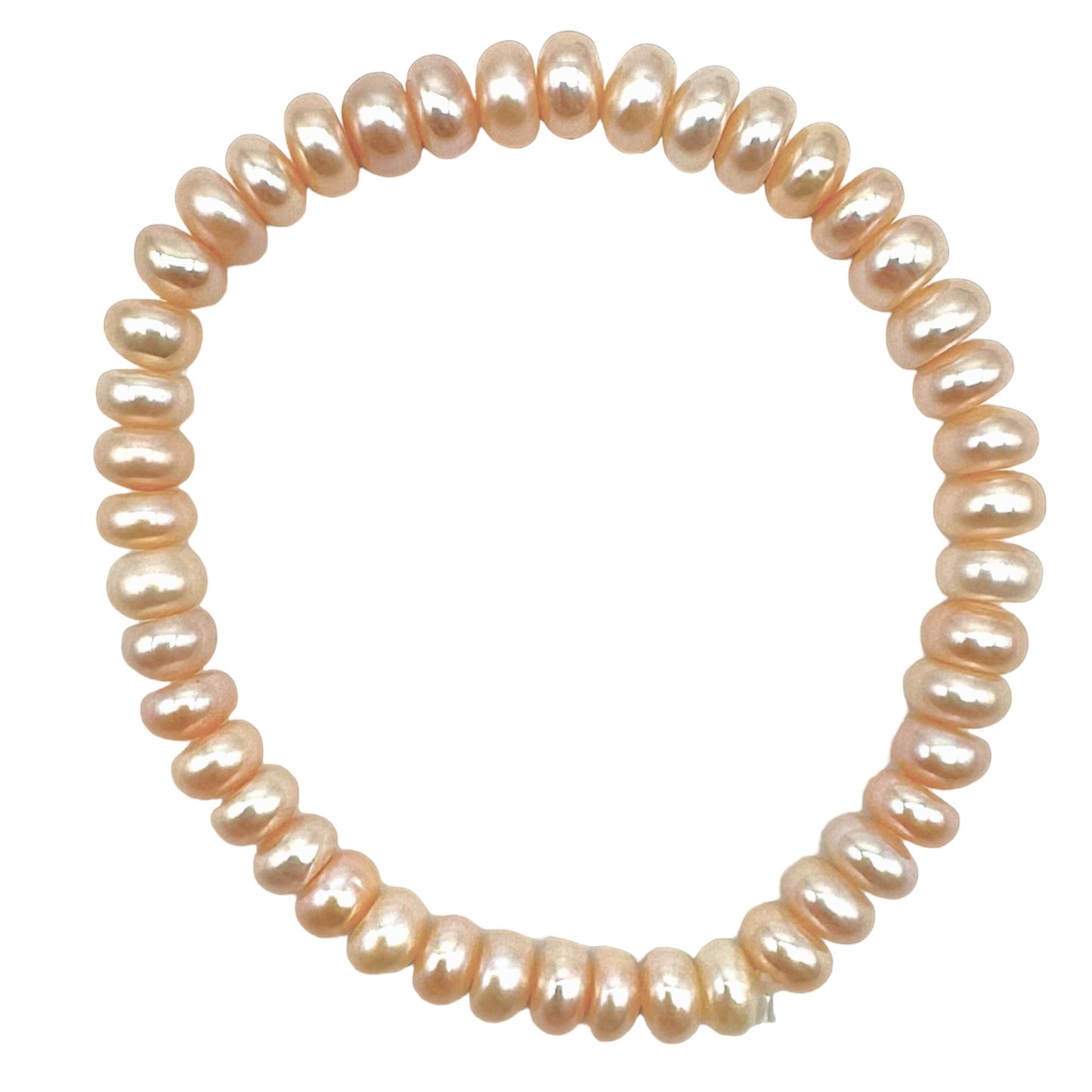 Bracelet perles d’eau d’ouce 7x5mm - Foliesbijoux